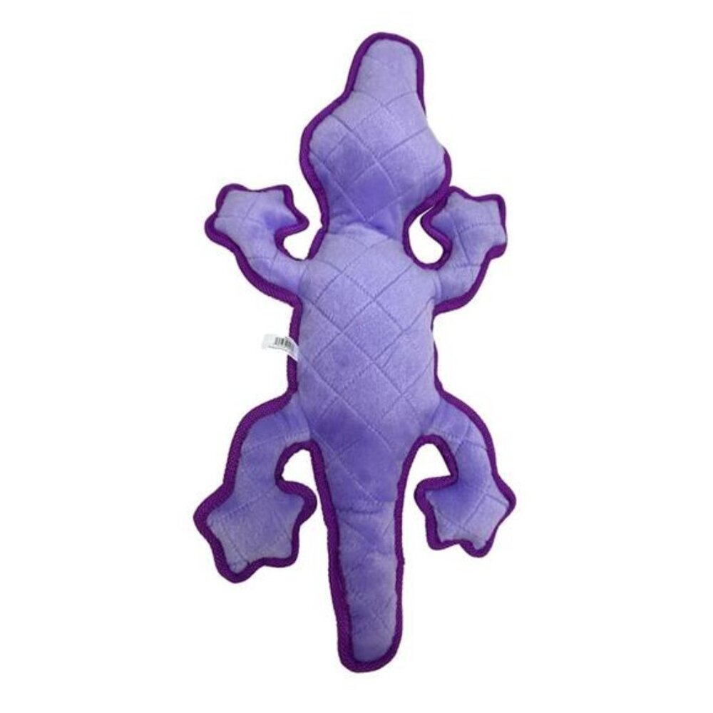 Squeaky & Plush Tough Buddy Lizard Dog Toy, Chew Level 4 - Picture 6 of 7